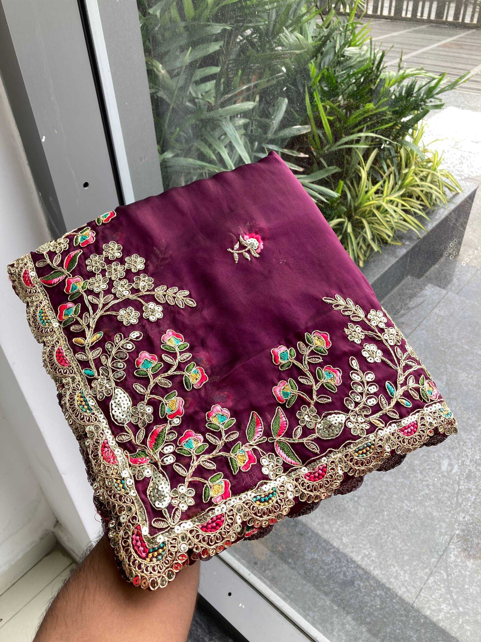 Rangoli Silk Embroidered Sarees